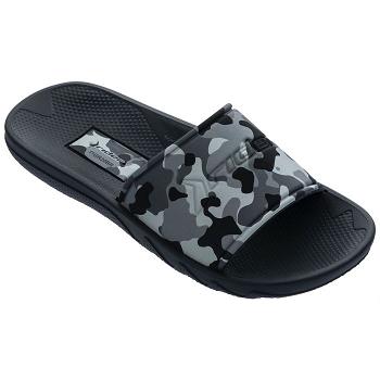 Ipanema Gyerek Slide Camo Cipő Fekete Hungary 74683LUVH